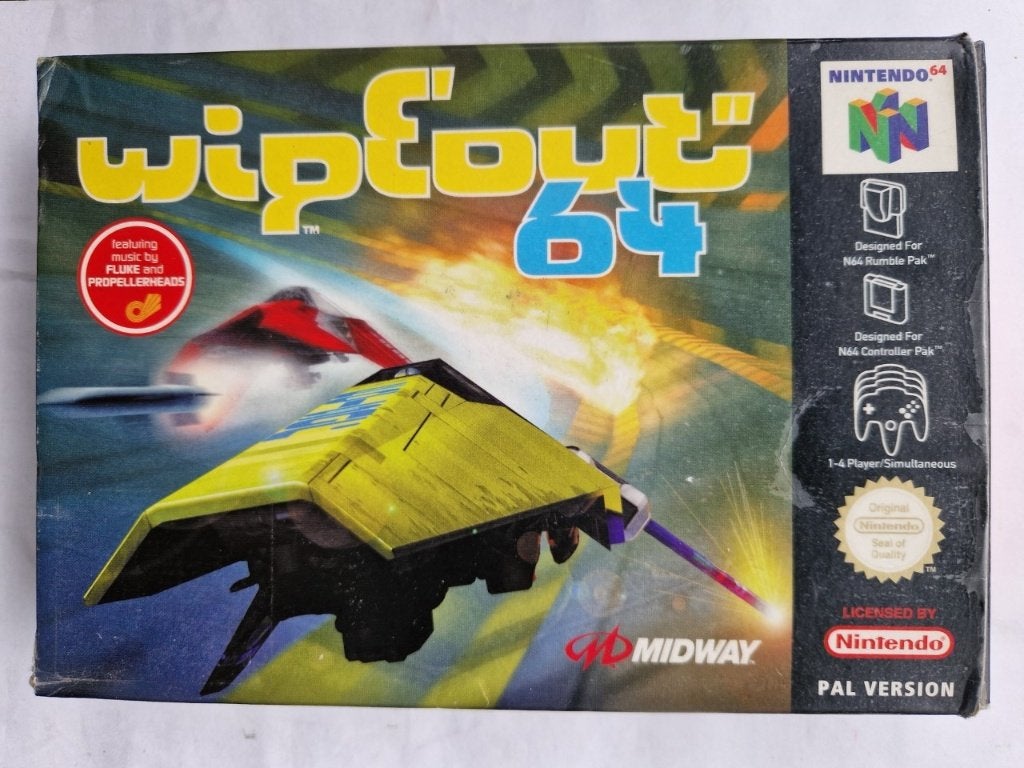 WIPEOUT 64, Gebruikt, Shooter, 1 speler, Ophalen of Verzenden
