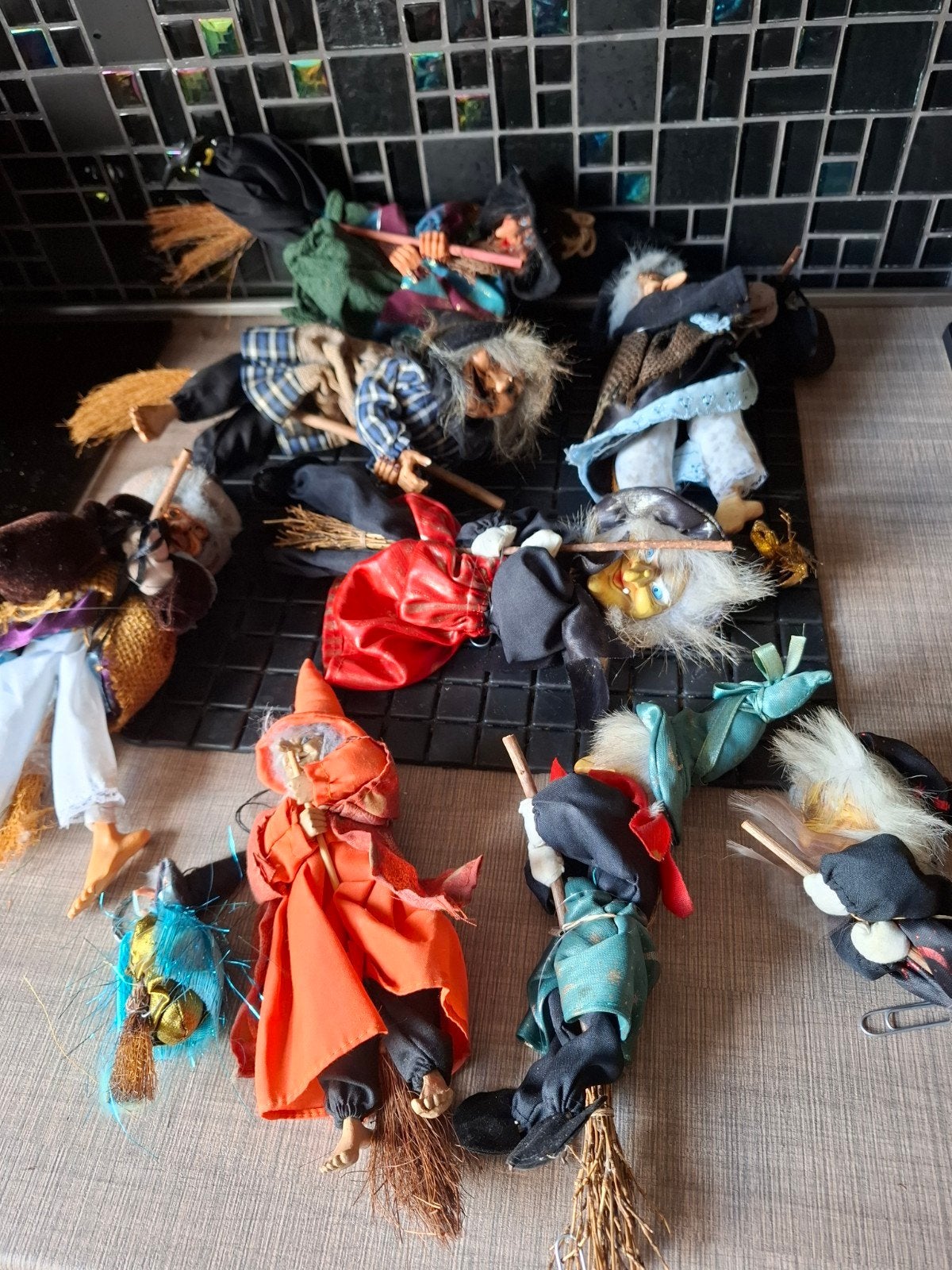 verschillende heksen, Ophalen of Verzenden, Versiering, Halloween of Griezel