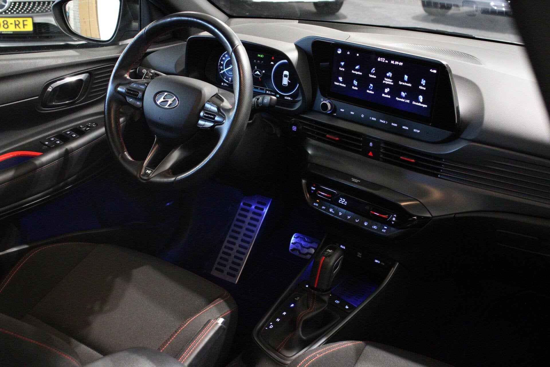 Hyundai i20 1.0 T-GDI N Line | BOSE | Stoel- en stuurverw., Dealer onderhouden, Stof, Gebruikt, Zwart