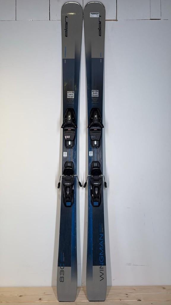 Elan Wingman 83C 168 + EL 10.0 binding testski, Sport en Fitness, Overige merken, Gebruikt, Ophalen of Verzenden, Carve