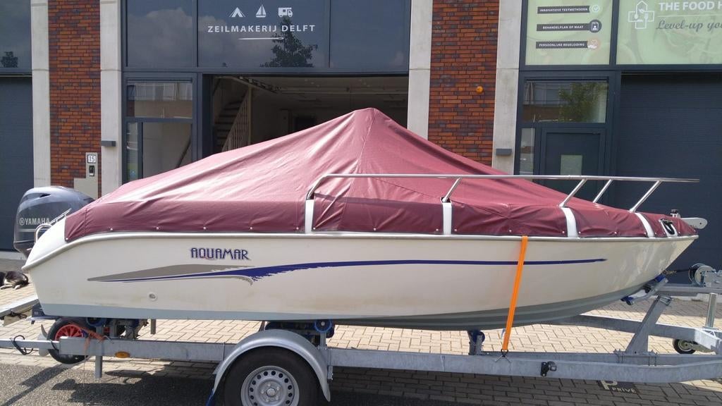 Aquamar 17 Center Console met Yamaha buitenboordmotor 60pk, Gebruikt, Ophalen of Verzenden, 30 pk of meer, Buitenboordmotor