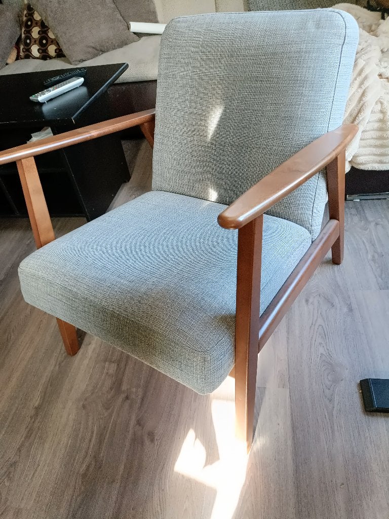 Ikea fauteuil, Ophalen, Hout, Gebruikt, Minder dan 75 cm