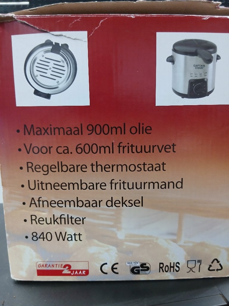 mini frituurpan laatste kans, Minder dan 1 liter, Ophalen, Nieuw