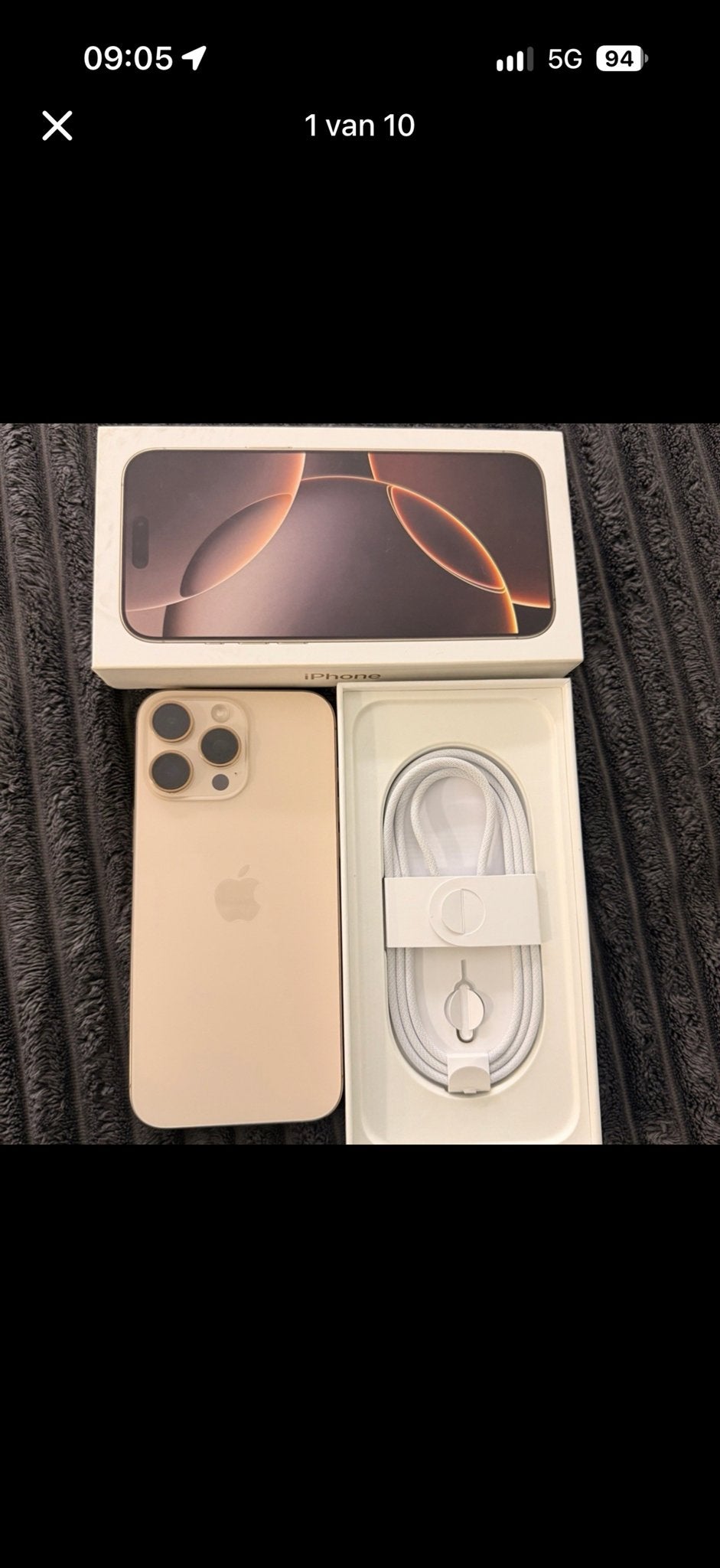 Foto 6 van Apple iPhone 16 Pro Max - Als nieuw