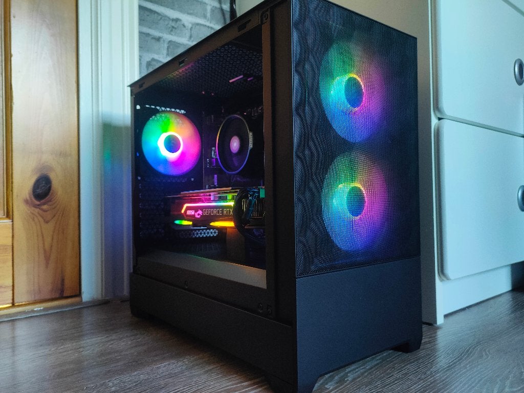 Gaming Pc | Rtx 2080 - Ryzen 5 5500 - 16Gb 3200Mhz Ram, Zelf gebouwde pc, Ophalen of Verzenden, Zo goed als nieuw, Gaming