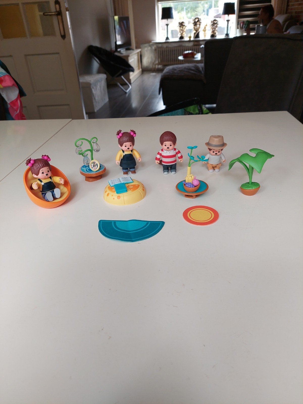 Monchhichi woonkamer accessoires set, Ophalen of Verzenden, Zo goed als nieuw, Jongen of Meisje
