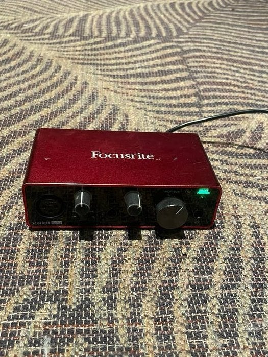 USB Audio Interface Focusrite Scarlett Solo 3rd Gen Studio, Ophalen of Verzenden, Gebruikt