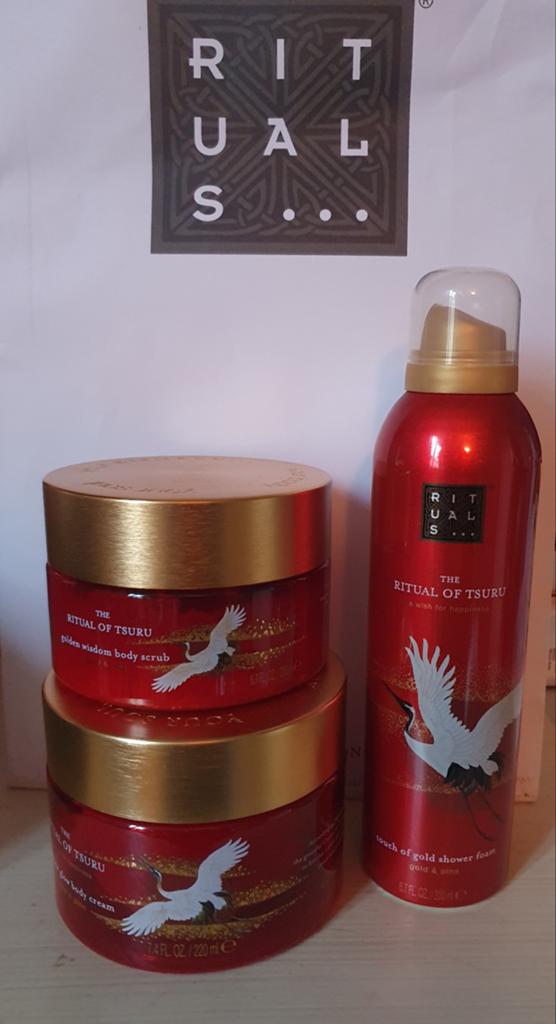 Rituals Tsuru samengesteld pakket nieuw, Ophalen, Nieuw, Bodylotion, Crème of Olie
