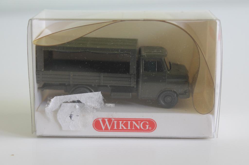 Wiking Opel Blitz huifvrachtwagentje, Ophalen of Verzenden, Zo goed als nieuw, Auto, Wiking