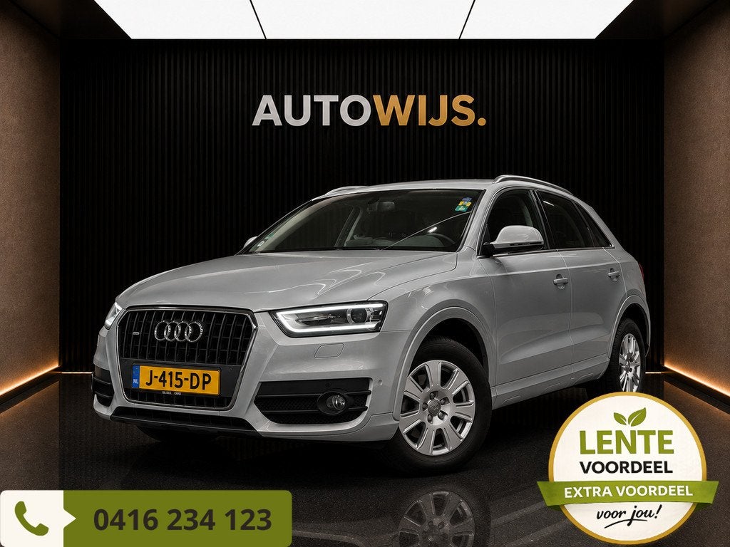 Audi Q3 2.0 TFSI quattro Pro Line|AUT|CAMERA|NAVI|LED|GOED O, Euro 5, Stof, Gebruikt, Beige