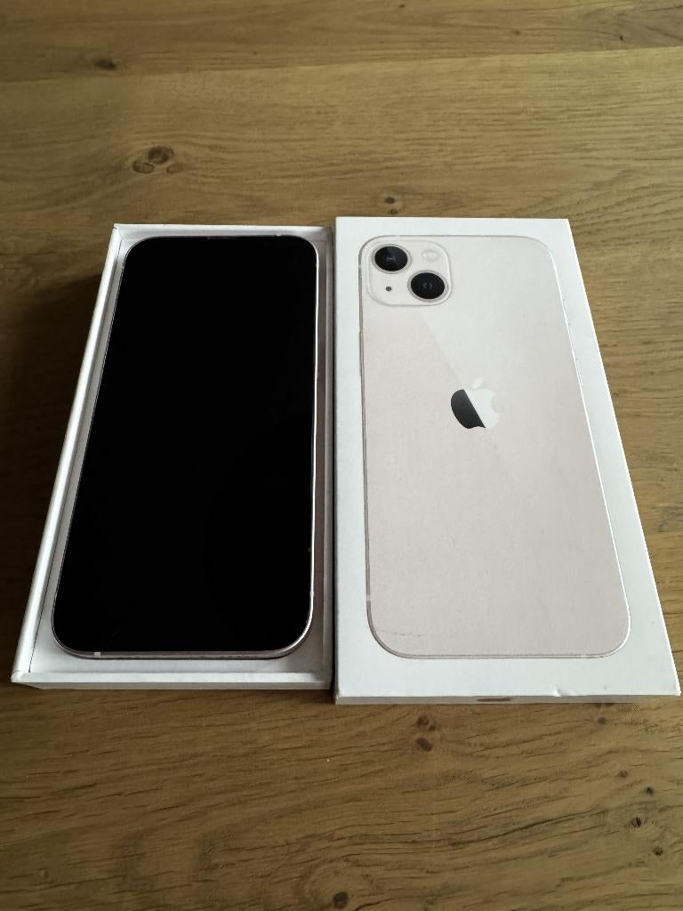 Mooie iPhone 13 (kleur roze), Telecommunicatie, Mobiele telefoons | Apple iPhone, Ophalen, 128 GB, IPhone 13, Zo goed als nieuw