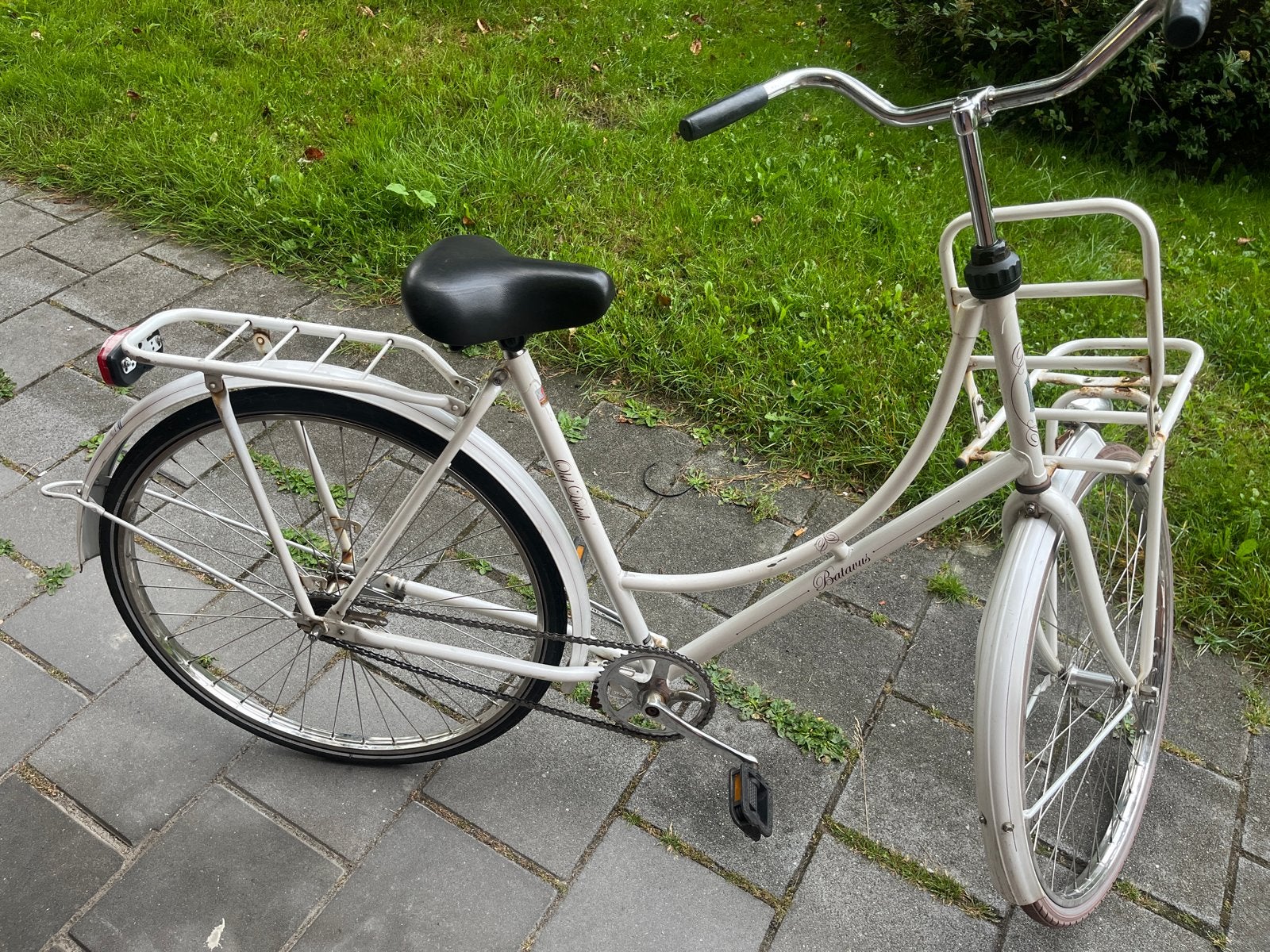 Oude fiets, Ophalen of Verzenden, Gebruikt, Terugtraprem, Overige merken