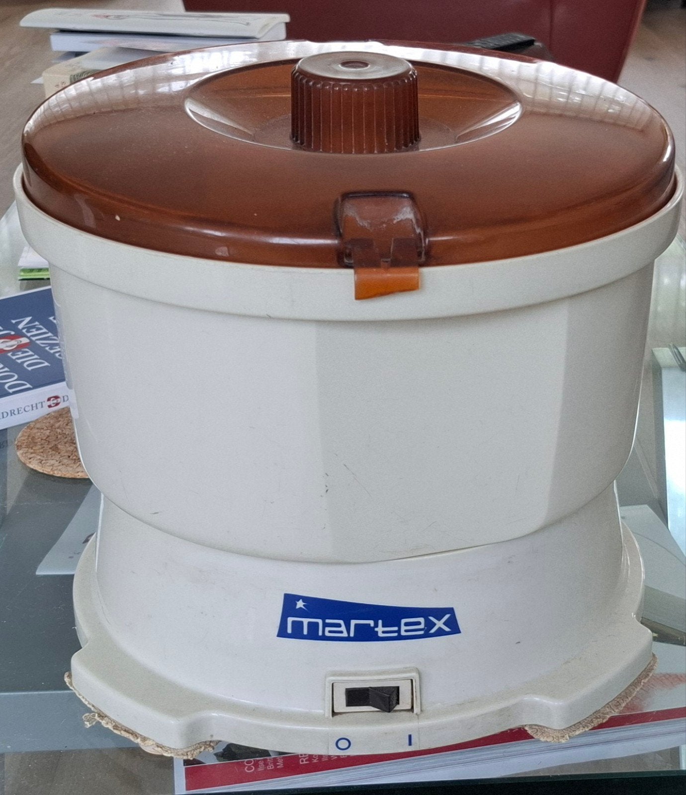 Martex aardappelschilmachine., Ophalen of Verzenden, Gebruikt