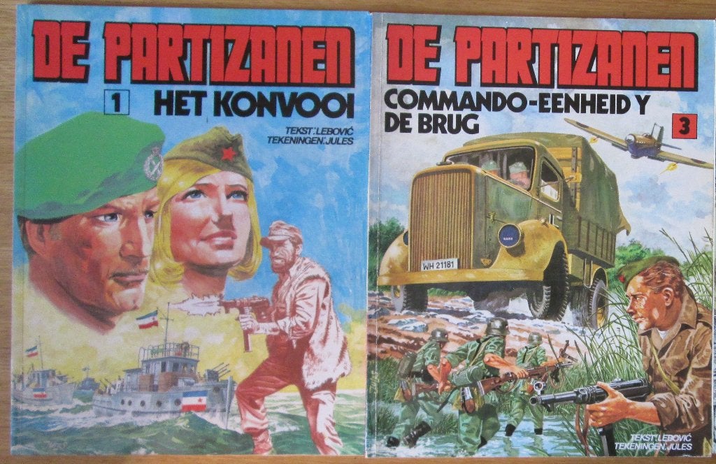 De partizanen 1 & 3 (SC), Boeken, Meerdere stripboeken, Ophalen of Verzenden, Nieuw, Julio Radilovi