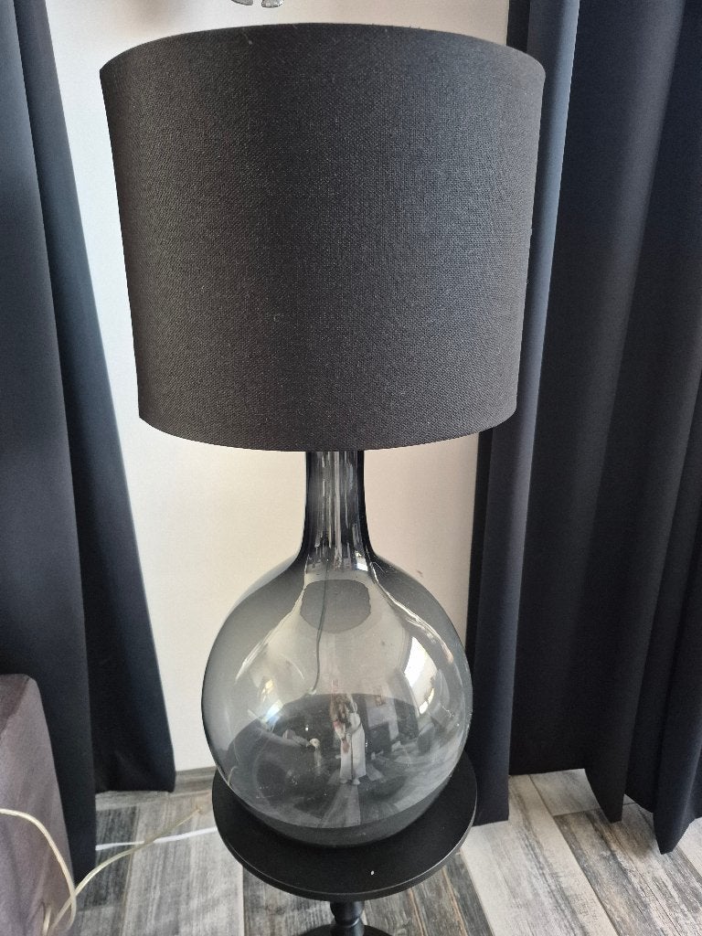 Lamp met kap, Ophalen, Gebruikt, Glas, Landelijk