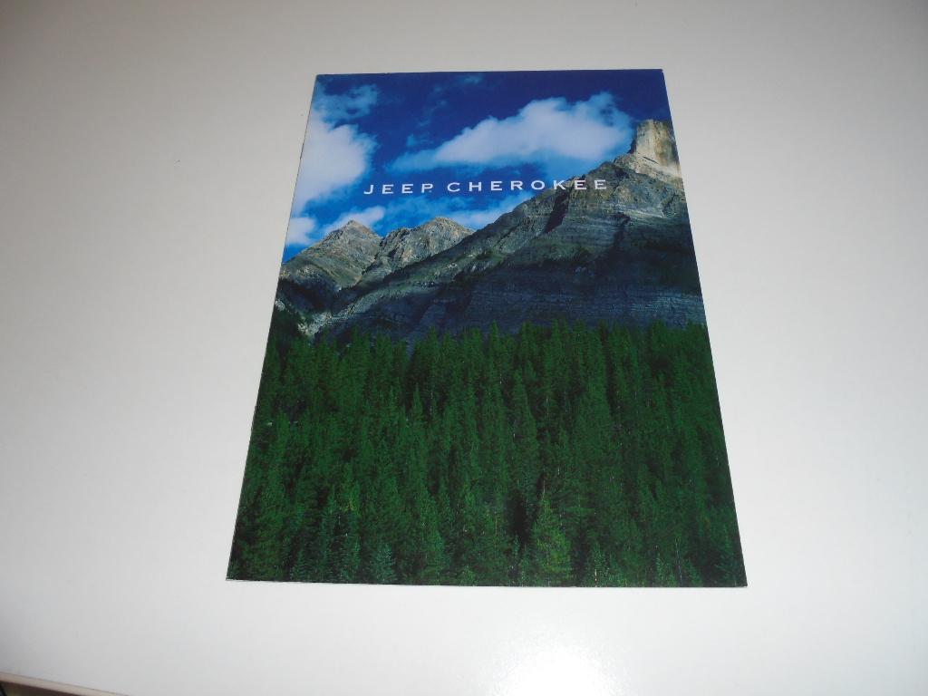 brochure Jeep Cherokee, Ophalen of Verzenden, Nieuw, Overige merken