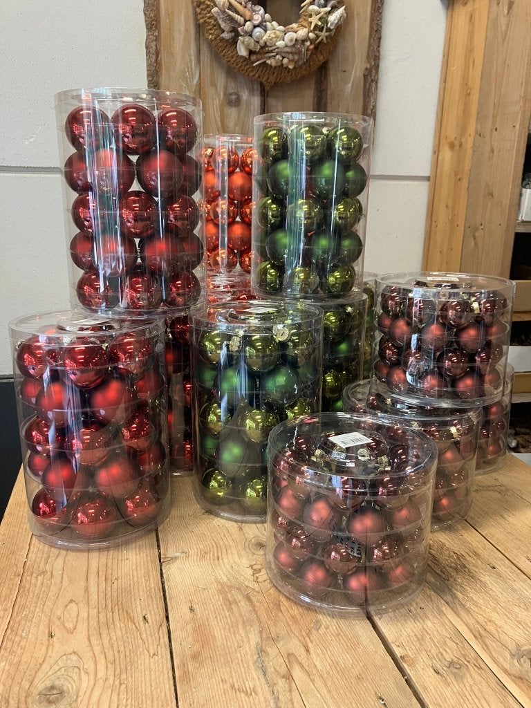 partij nieuwe kerstballen (glas), Diversen, Ophalen of Verzenden, Nieuw