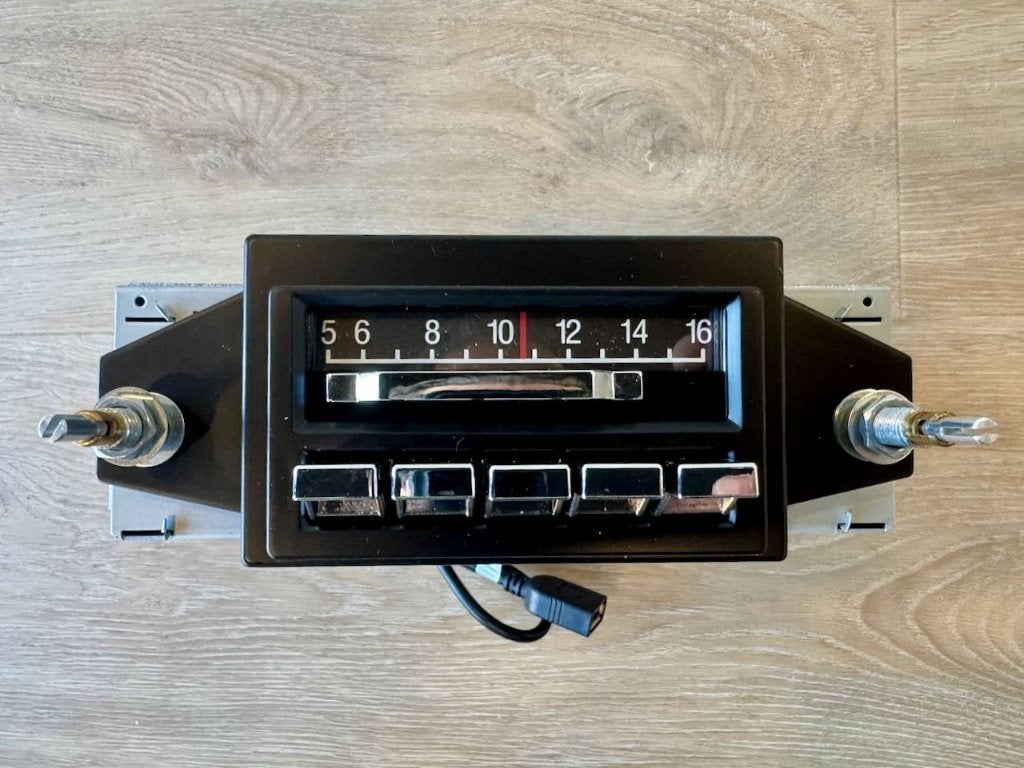 Vintage autoradio voor Corvette C2, C3, Mustang, etc, Ophalen of Verzenden, Nieuw
