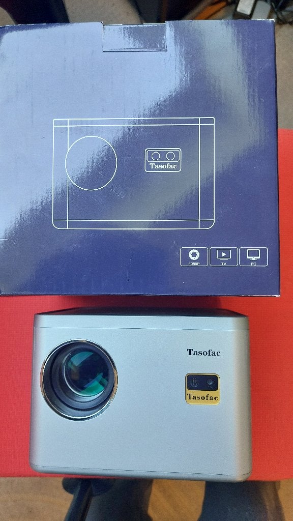 NIEUW in doos Beamer 1080p Bluetooth Autofocus Autokeystone, Ophalen, LED, Nieuw, Tasofac
