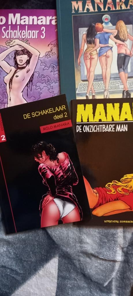 Manara - De Onzichtbare Man - Sombrero Uitgeverij, Ophalen of Verzenden
