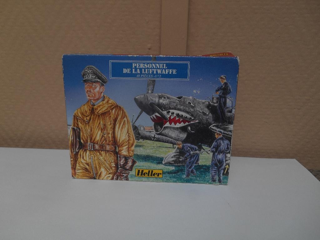Heller soldaatjes 1/72 personeel duitse luftwaffe 79655 oud, Ophalen, Nieuw, 1:50 of kleiner, Figuur of Figuren