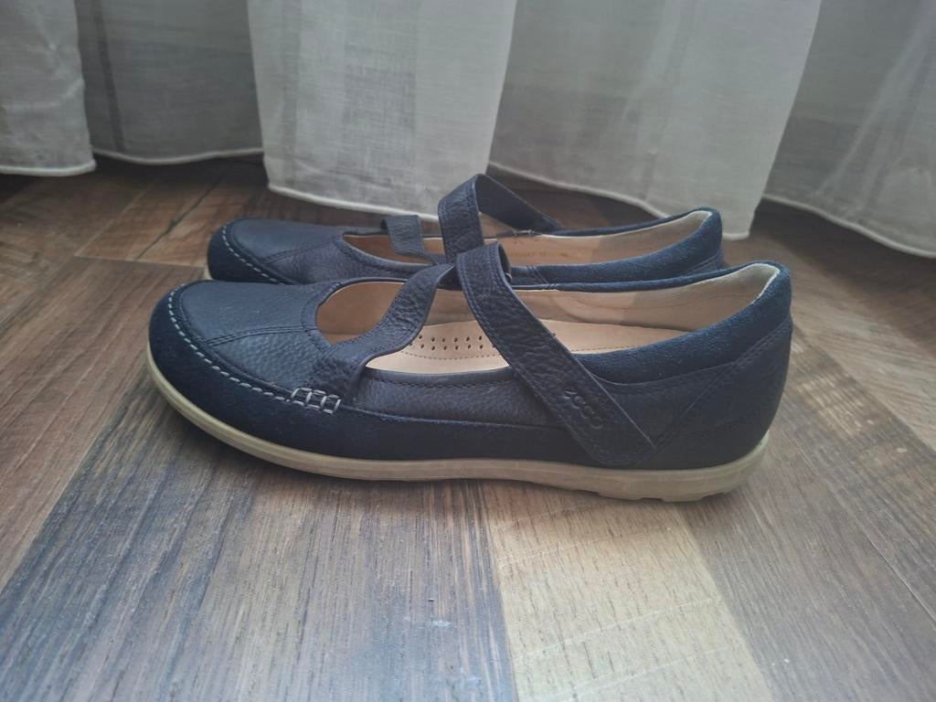 Ecco Maat 41, Blauw, Instappers, Nieuw, Ophalen of Verzenden