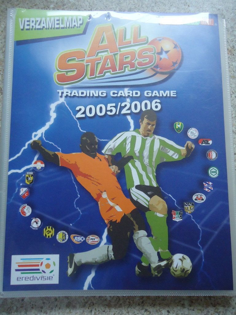 voetbal verzamelmap 2005/2006, Ophalen of Verzenden, Gebruikt, Overige binnenlandse clubs, Poster, Plaatje of Sticker