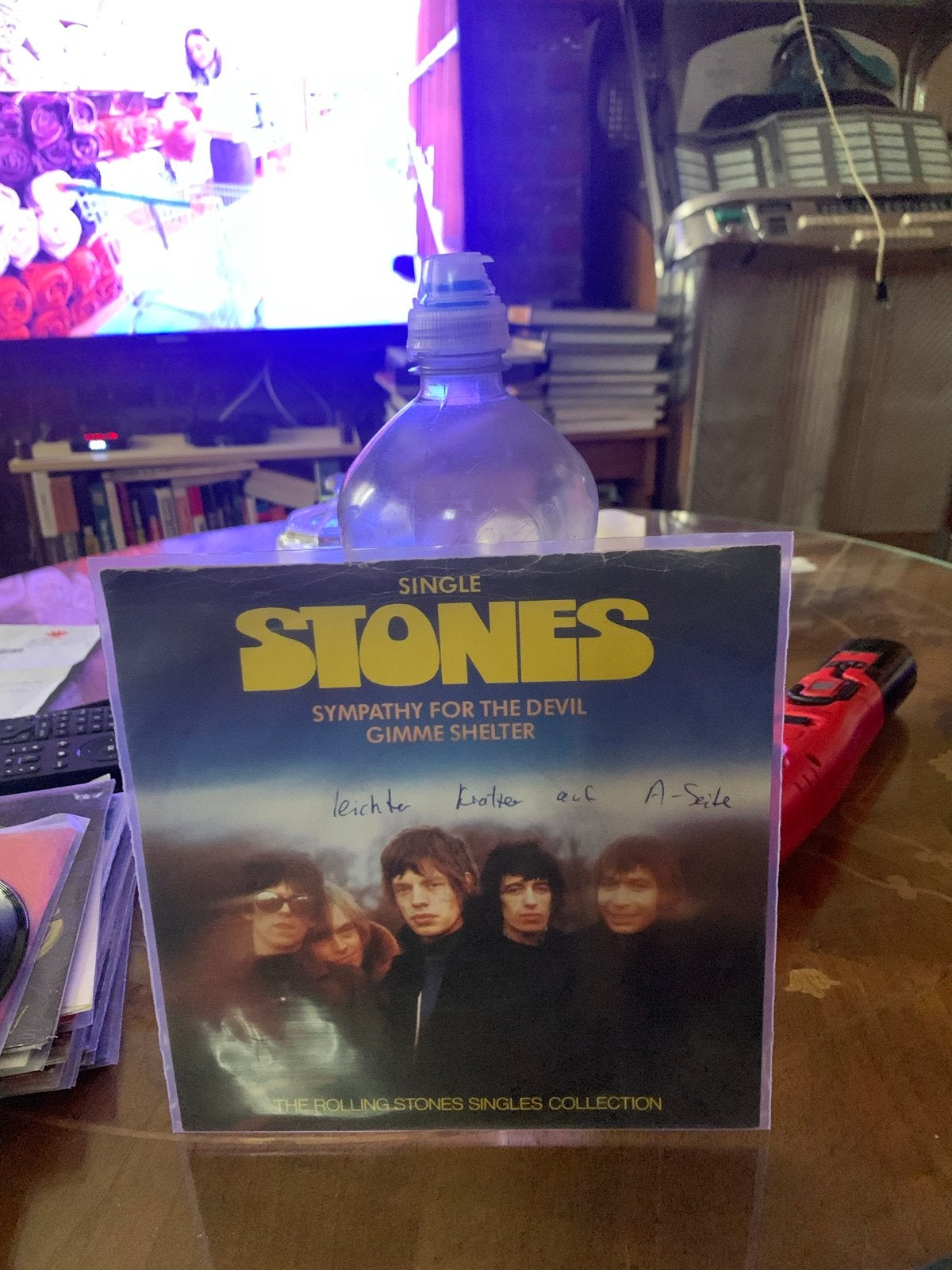 The Rolling Stones - Sympathy for the Devil / Gimme Shelter, Gebruikt, 7 inch, Ophalen of Verzenden, EP