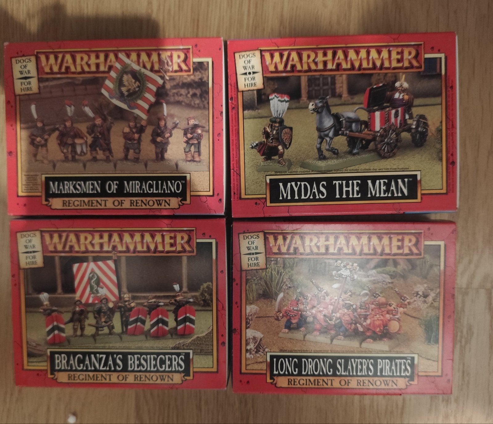 Warhammer dogs of war, Met verf, Figuurtje(s), Warhammer, Ophalen of Verzenden