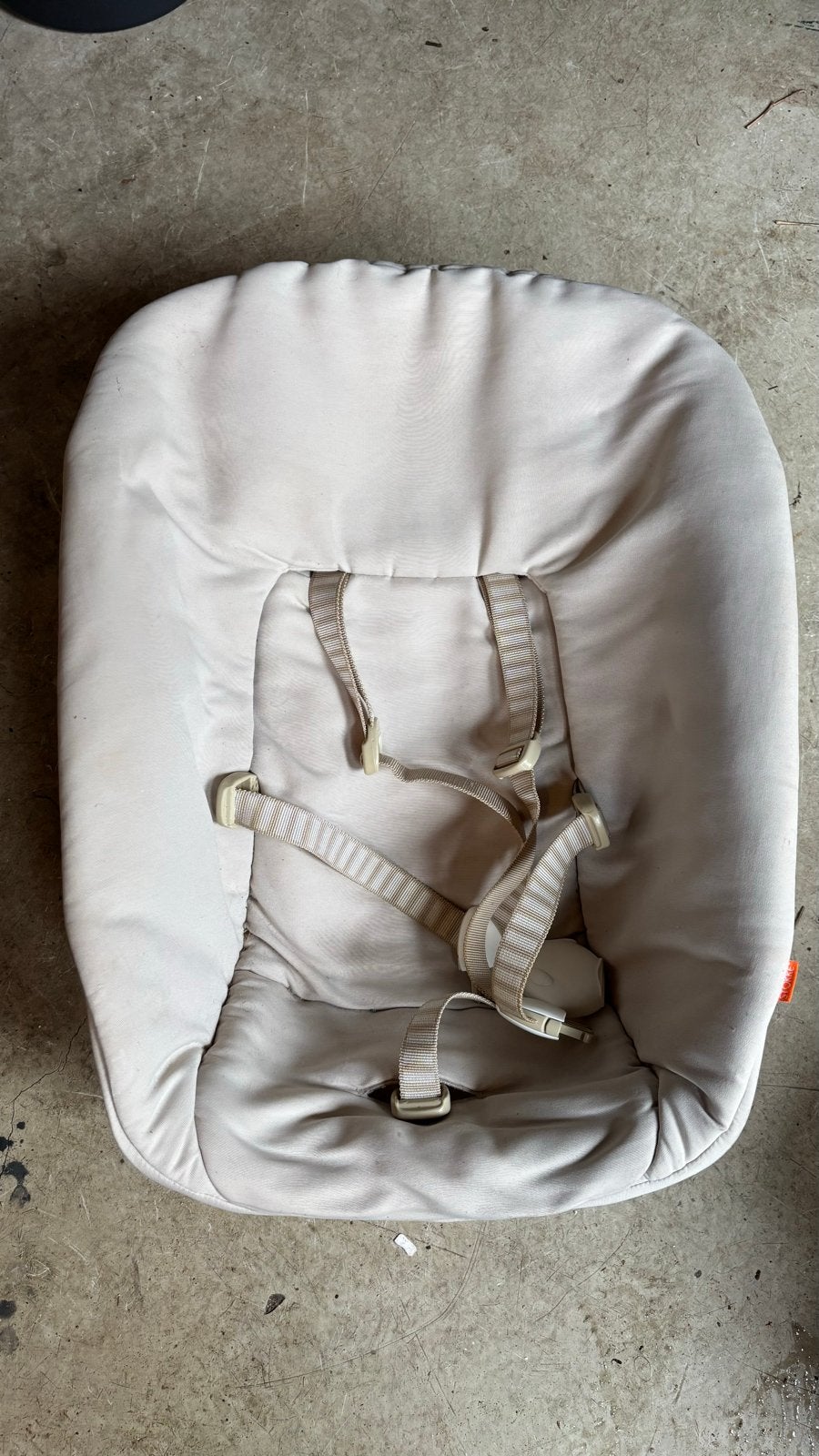 Stokke Tripp Trapp Newborn Seat, Ophalen, Gebruikt, Meegroeistoel, Gordel(s)