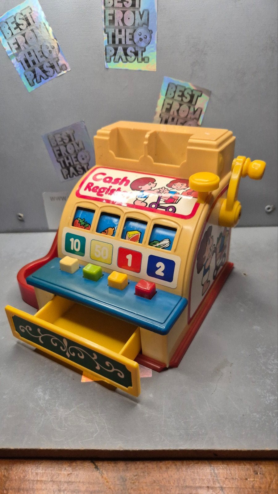 Vintage Fisher-Price Kassa Speelgoed - Cash Register, Ophalen of Verzenden