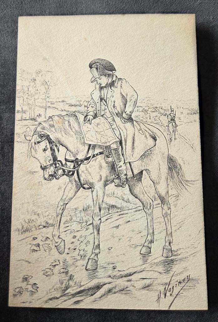 Napoleon Bonaparte te paard - H. Vaginay, Verzenden, Ongelopen, Overige thema's