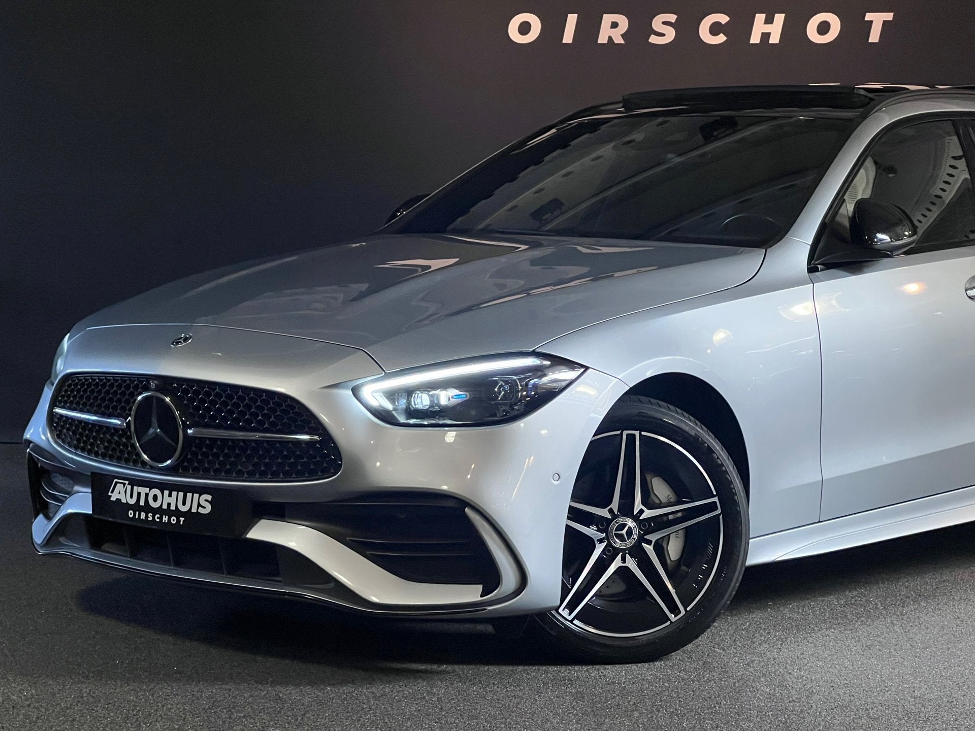 Mercedes-Benz C-klasse Estate 300 e AMG Line Pano/Memoryseat, Automaat, Dealer onderhouden, Achterwielaandrijving, Gebruikt