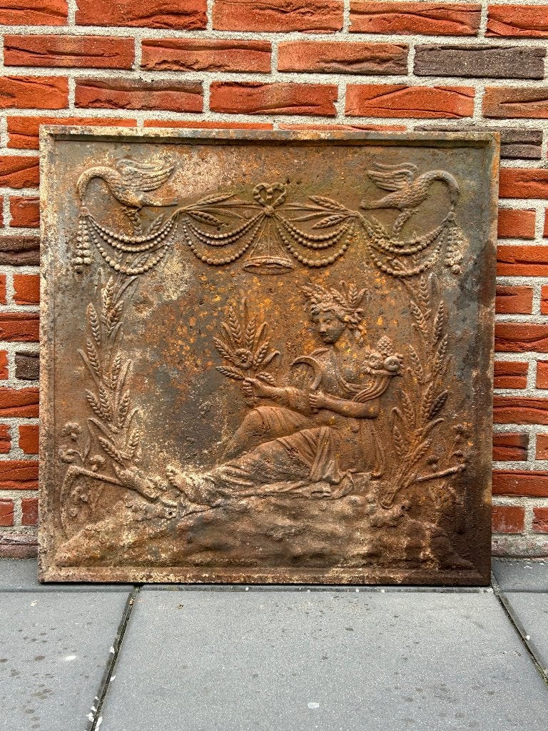 Haardplaat " Ceres ", Ophalen