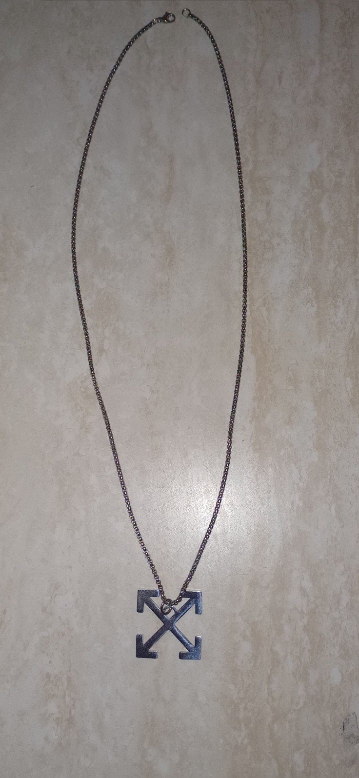 Off White ketting nieuw, Sieraden, Tassen en Uiterlijk, Kettingen, Ophalen of Verzenden, Nieuw
