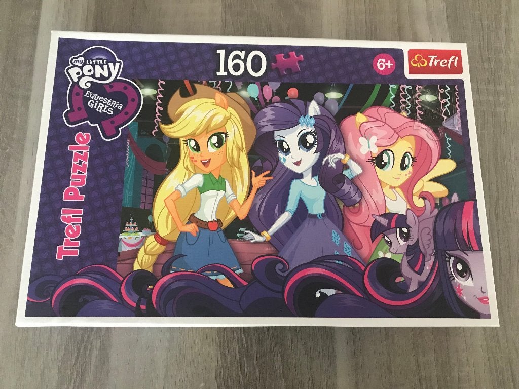 My little pony Equestria girls puzzel 160 stuks merk Trefi, Ophalen of Verzenden, Nieuw