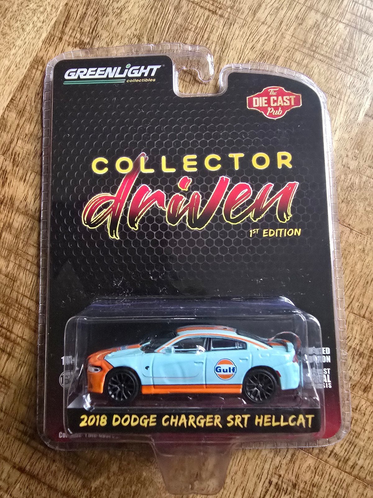 Greenlight Driven 1st Edition 2018 Dodge Charger SRT Hellcat, Ophalen of Verzenden, Zo goed als nieuw, Auto