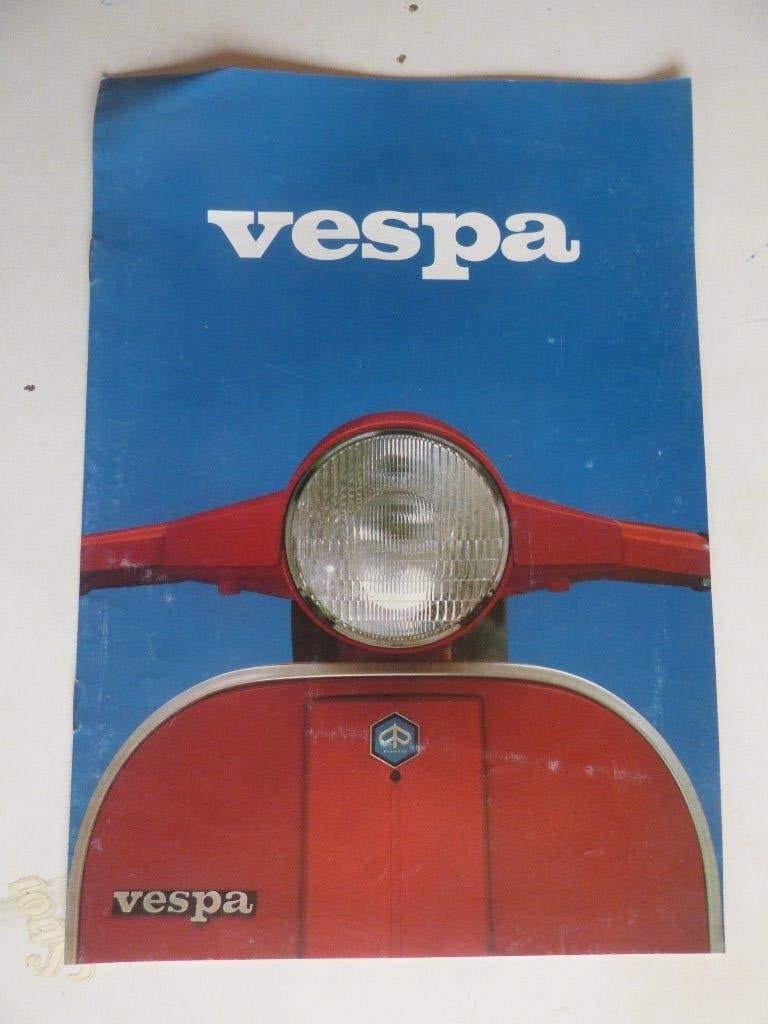 VESPA CIAO - BRAVO - SI - PK50 - PK125 - PX FOLDER, Ophalen of Verzenden, Zo goed als nieuw