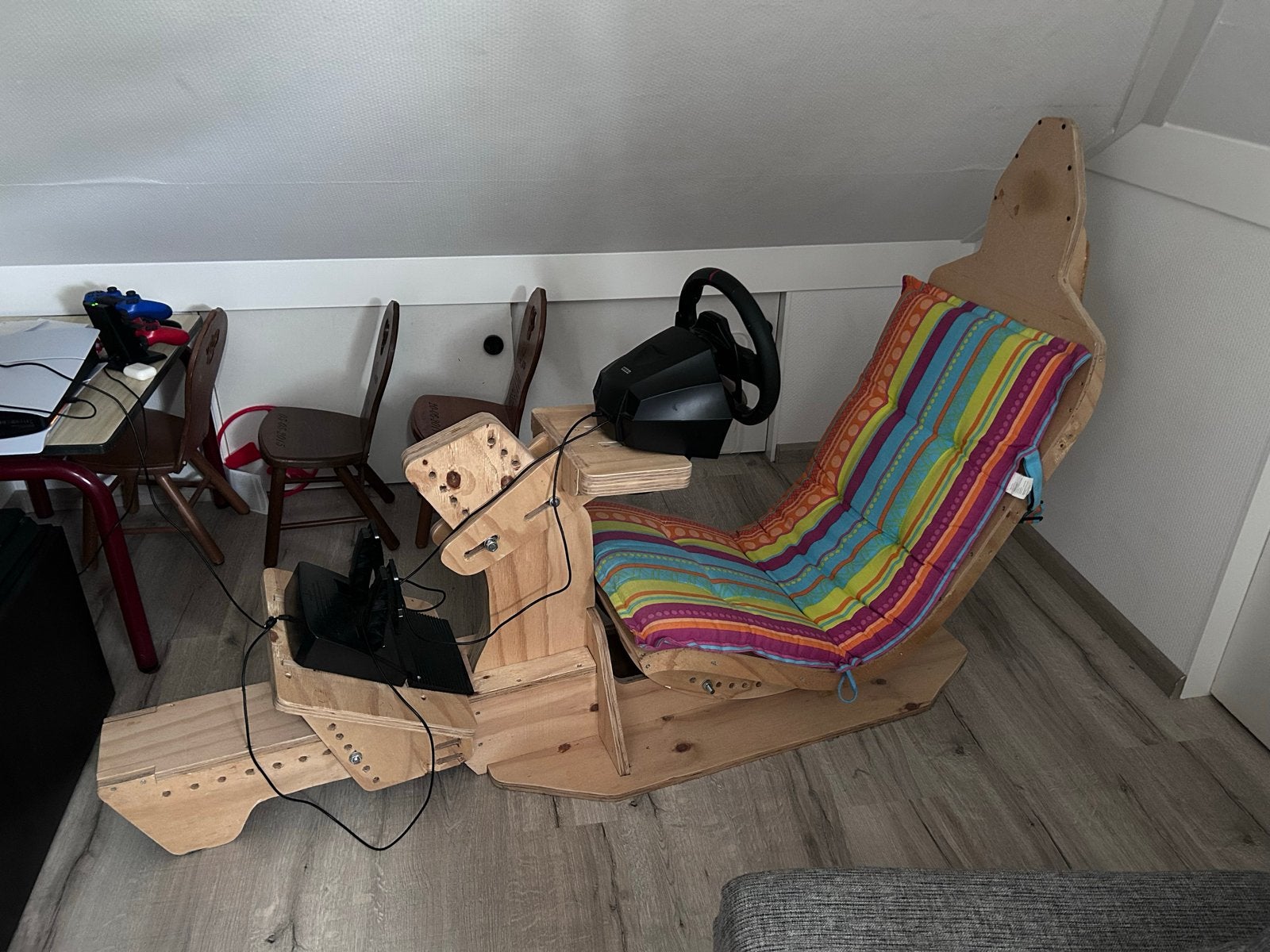 Rk1 Racekit- Playseat Race Simulator - Hout, Ophalen, Overige merken, Gebruikt