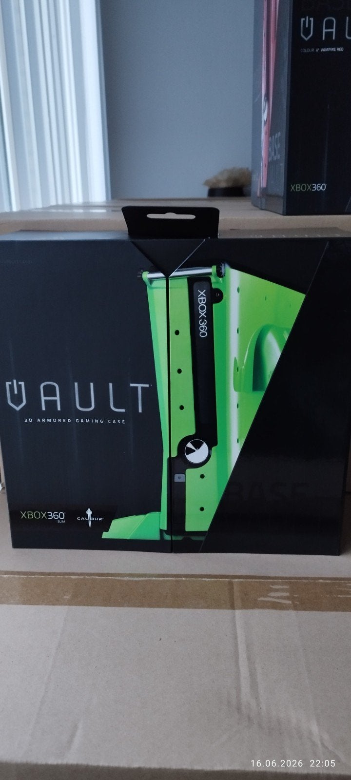 Xbox 360 Vault Case 3D Nuclear Green Nieuw, Ophalen of Verzenden, Nieuw, Overige typen, Xbox 360