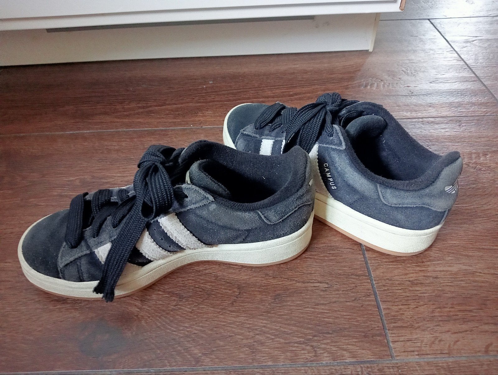 Adidas Campus sneakers - Maat 36 2/3, Ophalen, Sneakers of Gympen, Gedragen, Blauw