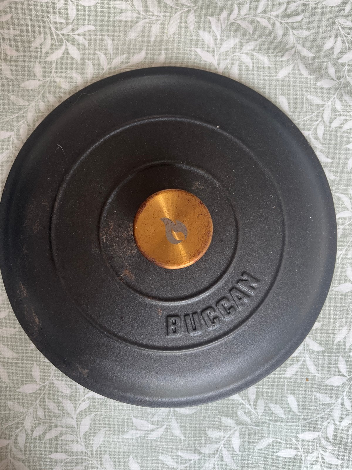 Buccan Gietijzeren Braadpan met Deksel 5 liter - Zwart, Ophalen, Gebruikt, Met deksel, Overige merken
