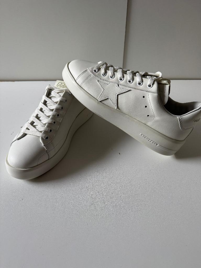 GOLDEN GOOSE PURE STAR SNEAKERS OPTIC WHITE, Golden goose, Wit, Nieuw, Ophalen of Verzenden