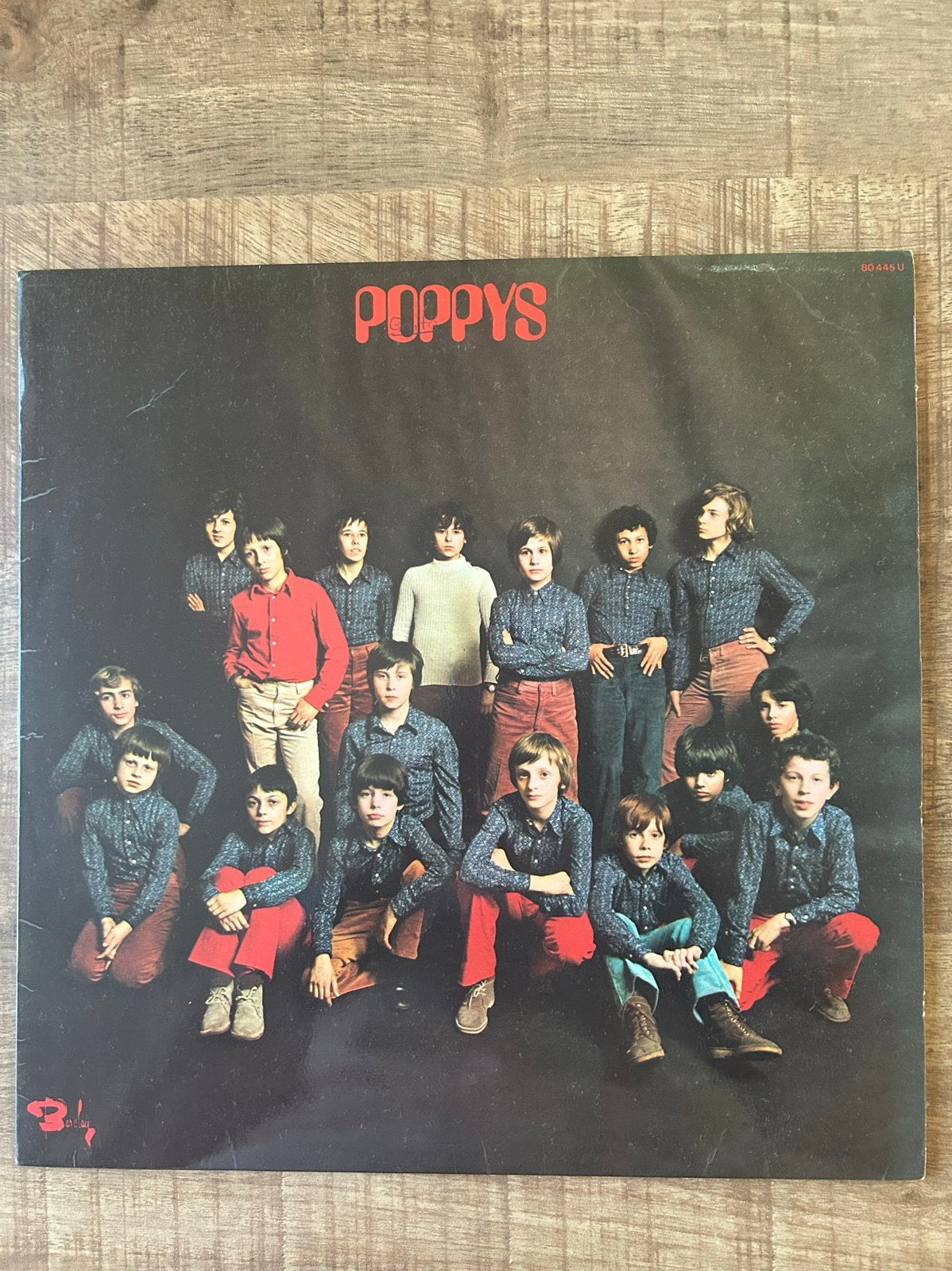Poppys - Les Poppys LP (1971) - Franse pop, LP, Gebruikt, Pop, Ophalen of Verzenden