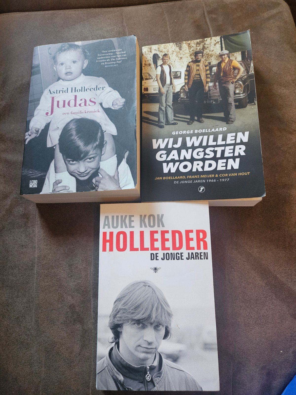 Boeken over de familie Holleeder en de Heineken-ontvoering, Boeken, Ophalen of Verzenden, Gelezen, Astrid Holleeder, George Boellaard, Auke Kok