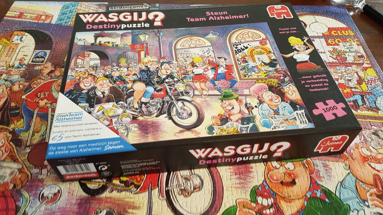 .Puzzel wasgij., Ophalen, 500 t/m 1500 stukjes, Zo goed als nieuw