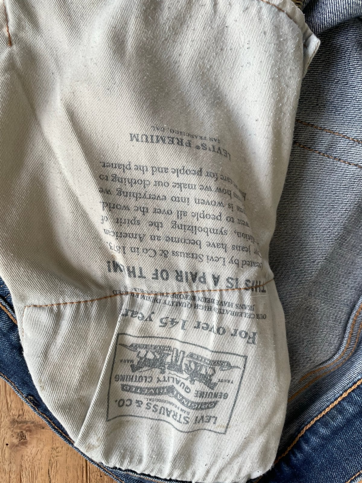 Levi's Premium 502 Jeans - W36 L32, Ophalen of Verzenden, Zo goed als nieuw, Blauw, W36 - W38 (confectie 52/54)