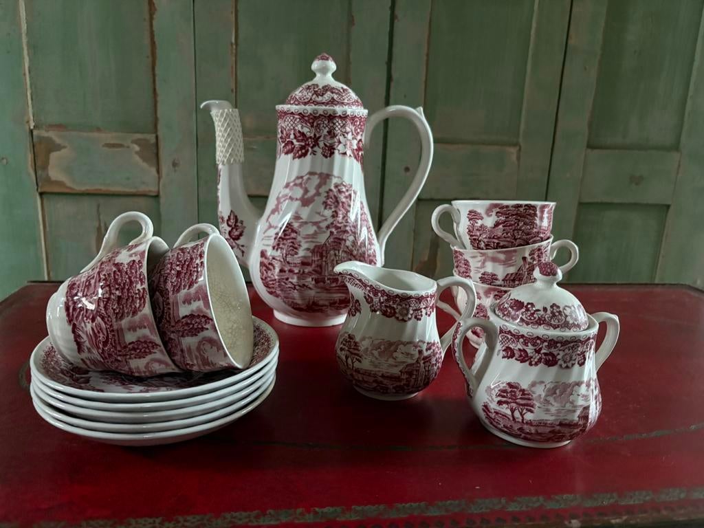 Engels Koffieservies Barratts, Antiek en Kunst, Ophalen