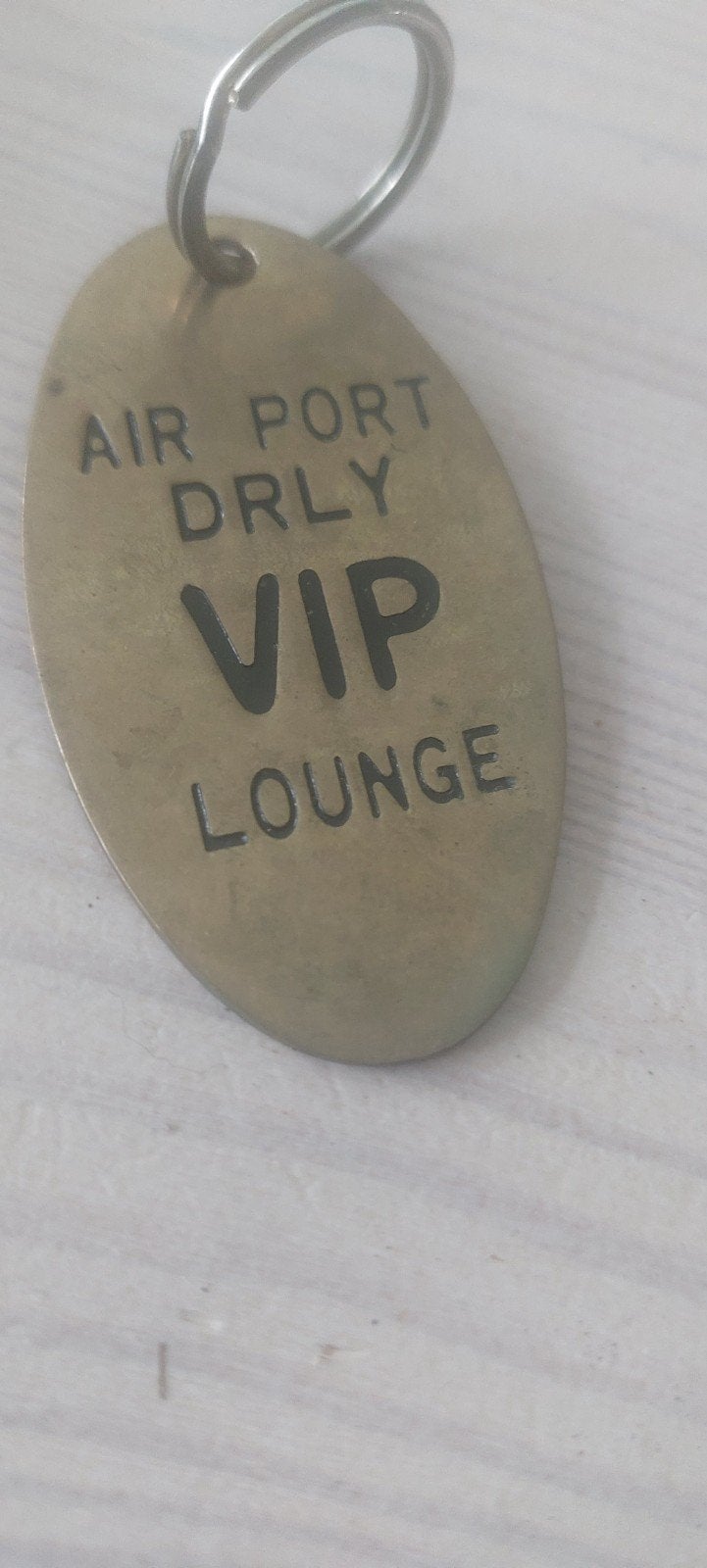 Vintage Air Port Orly VIP Lounge sleutelhanger, Verzamelen, Ophalen of Verzenden, Gebruikt, Overige typen