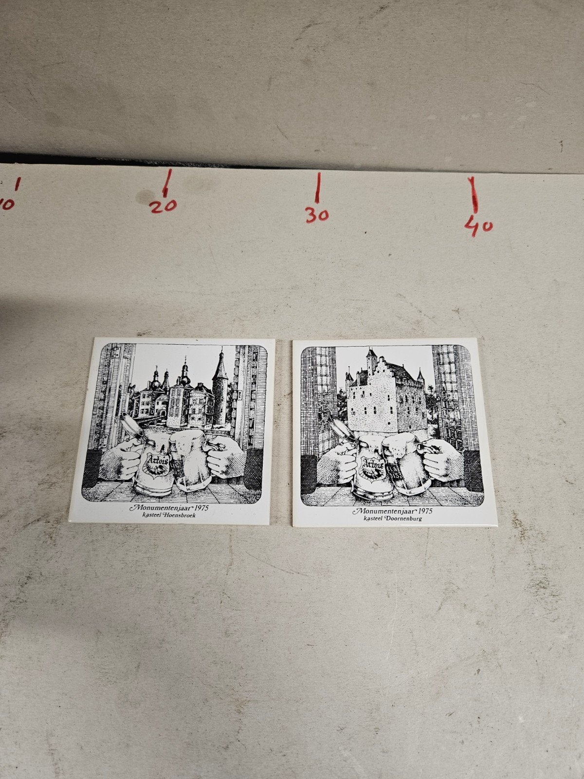 Vintage Tegels Kasteel, Verzamelen, Ophalen of Verzenden